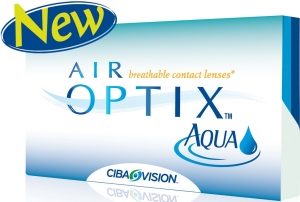 Air Optix Aqua contact lens pack